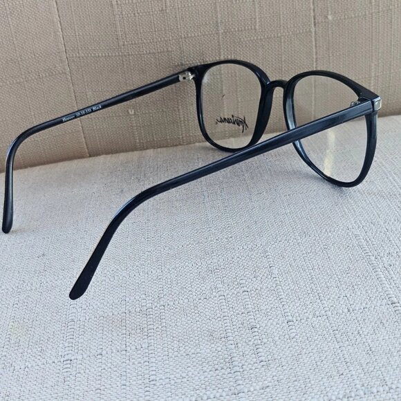 Vintage Americana Women Eyeglasses Frame Black Hoover Eyewear Glasses Old Stock - Picture 6 of 12